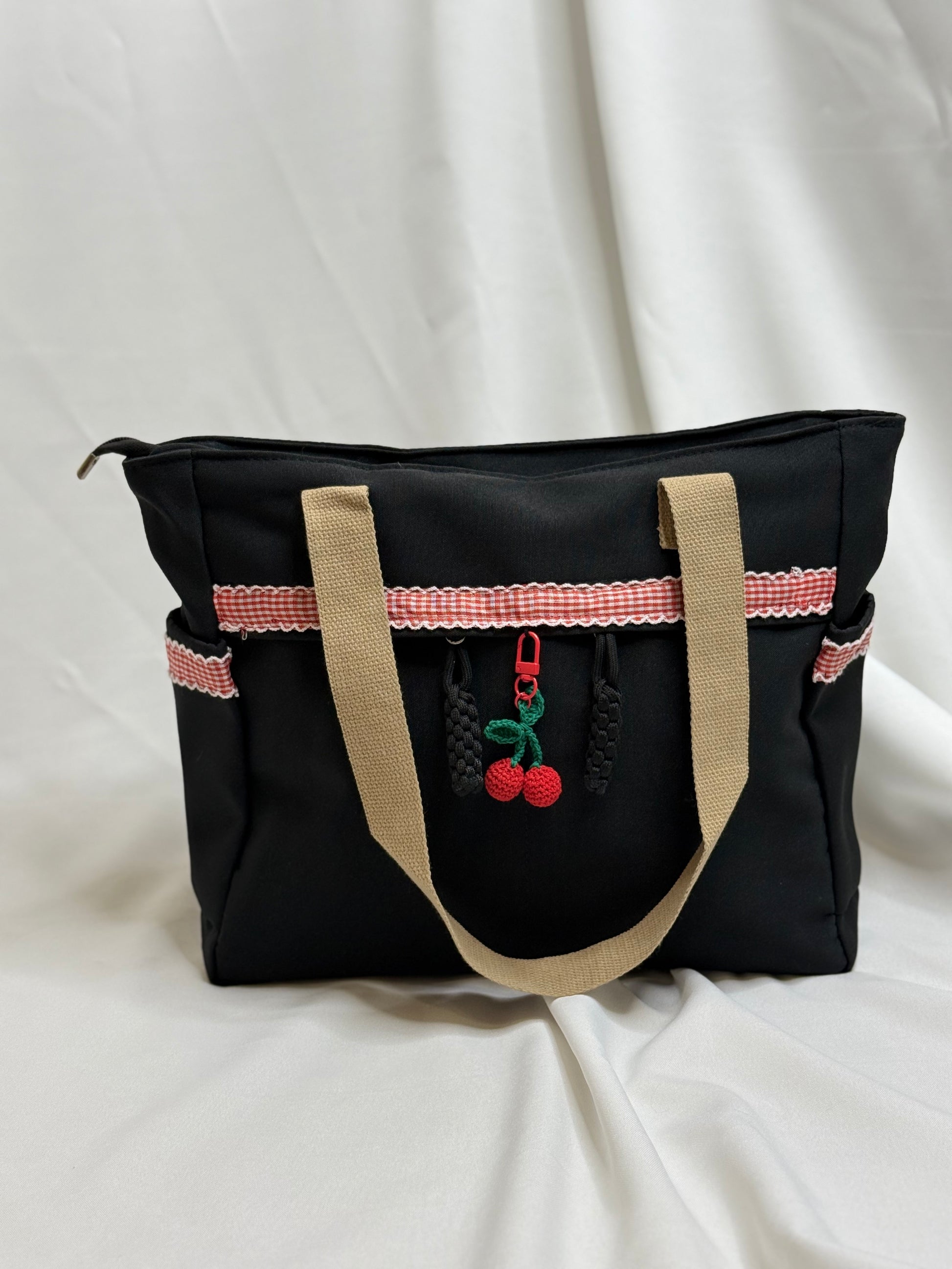 CHERRY - TOTE in cotone