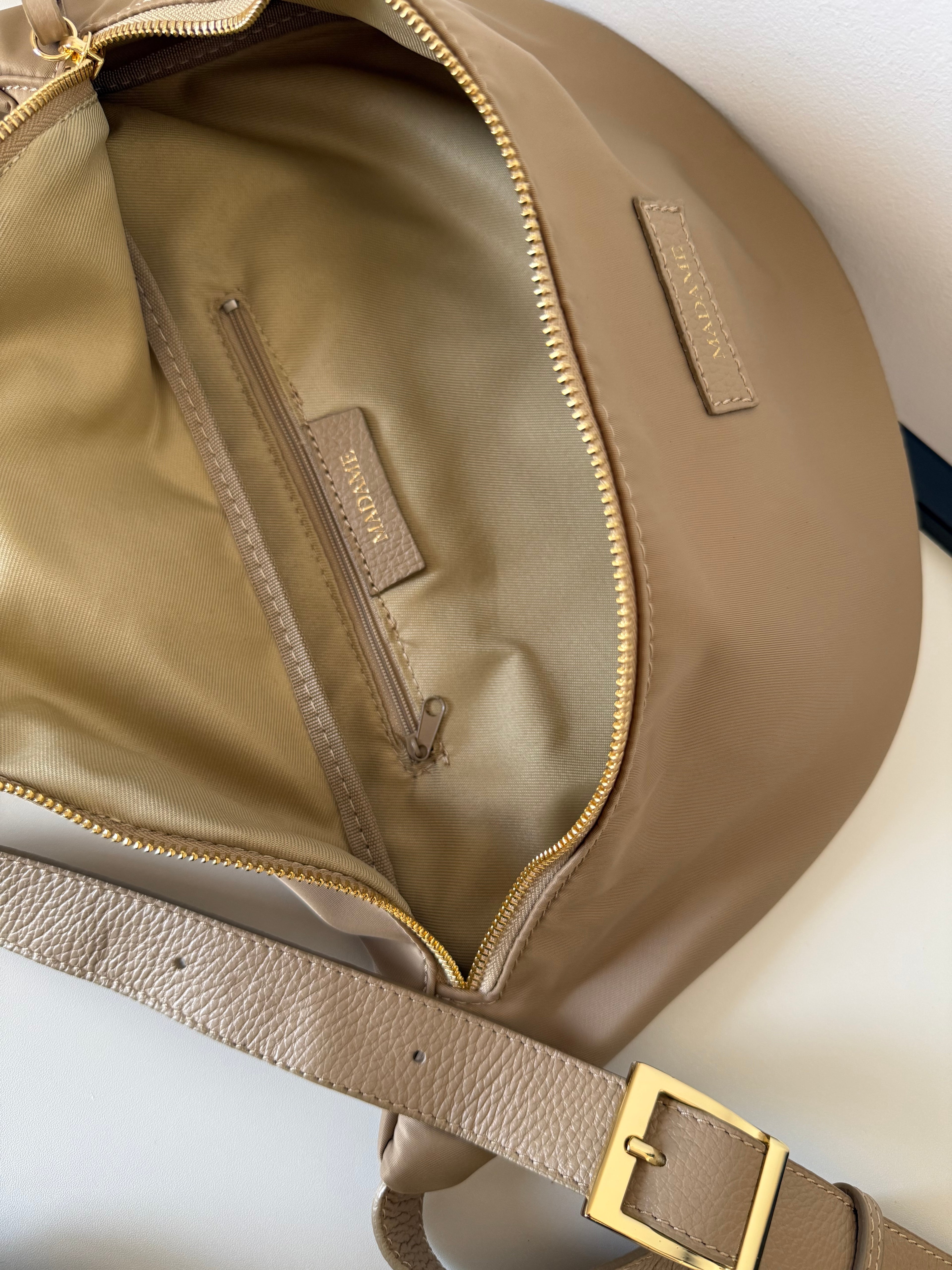 ROSE Crossbdy Bag - TAUPE