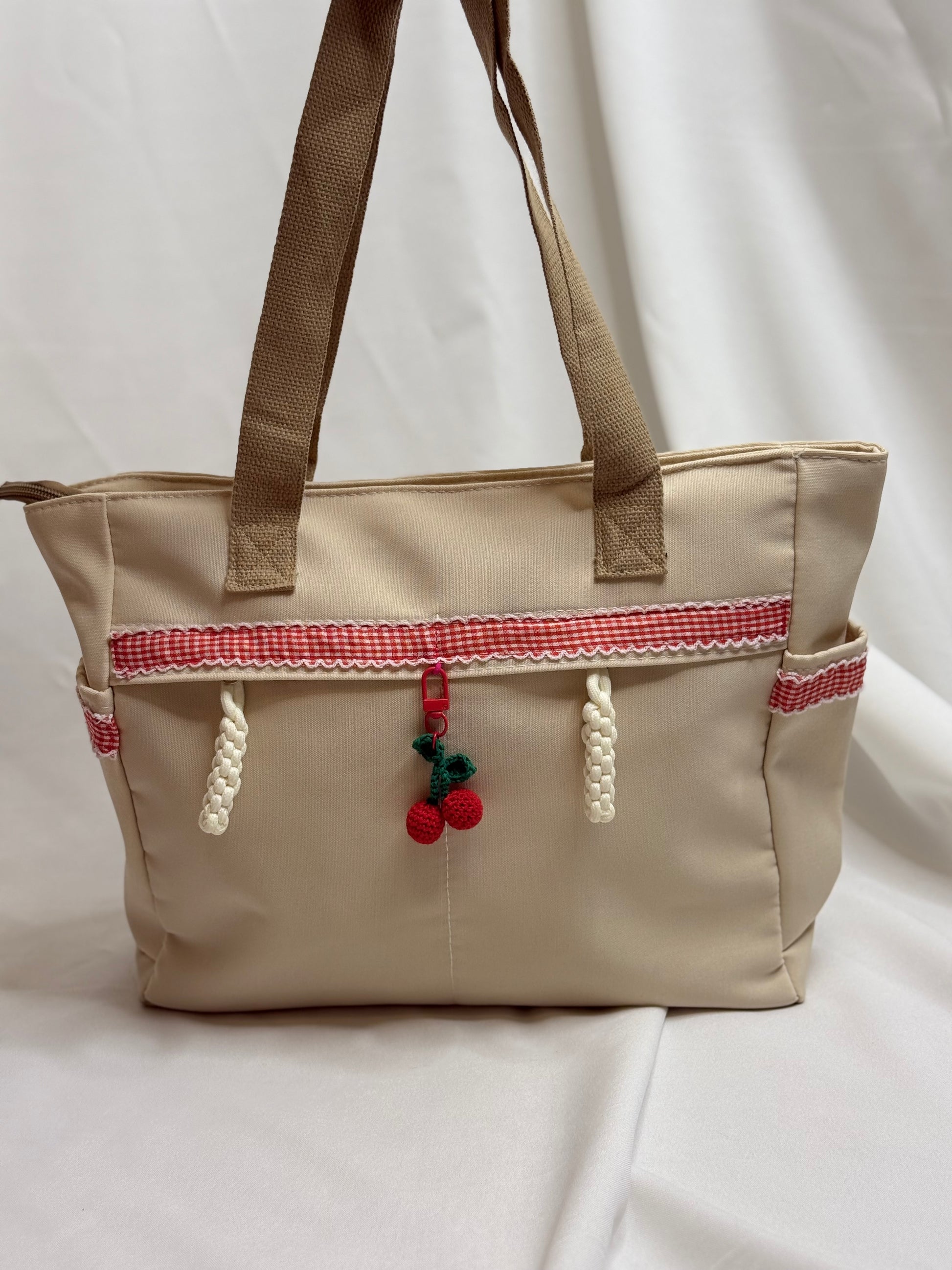 CHERRY - TOTE in cotone