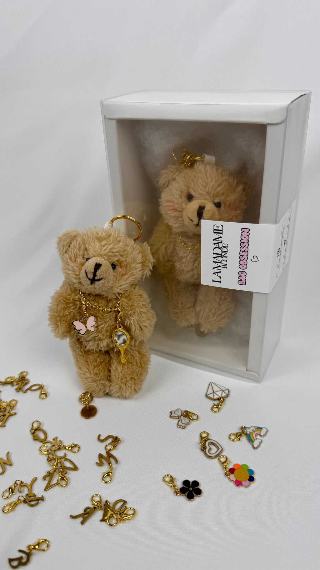 TEDDY HUG - Charm Portachiavi Orsetto