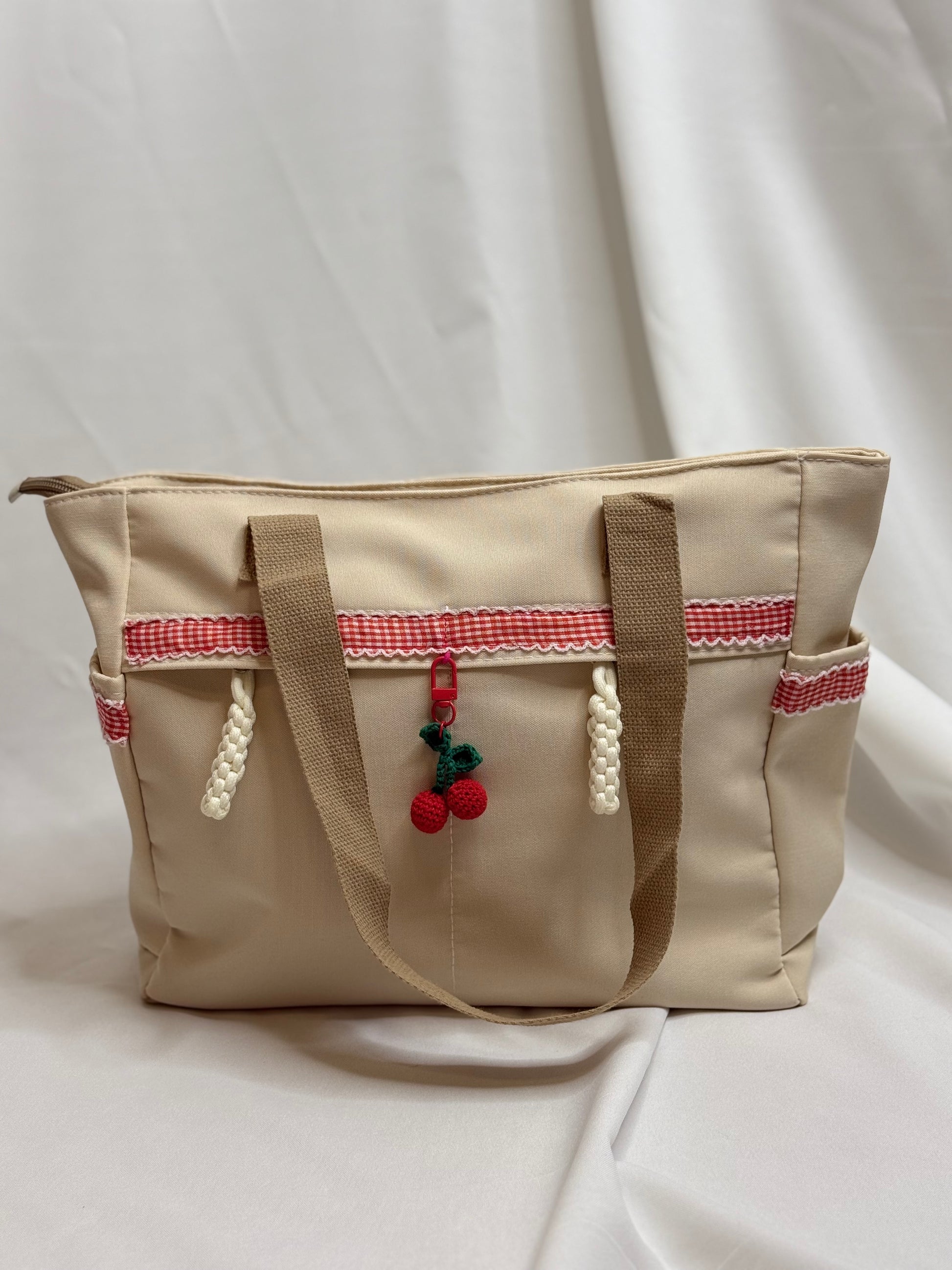 CHERRY - TOTE in cotone