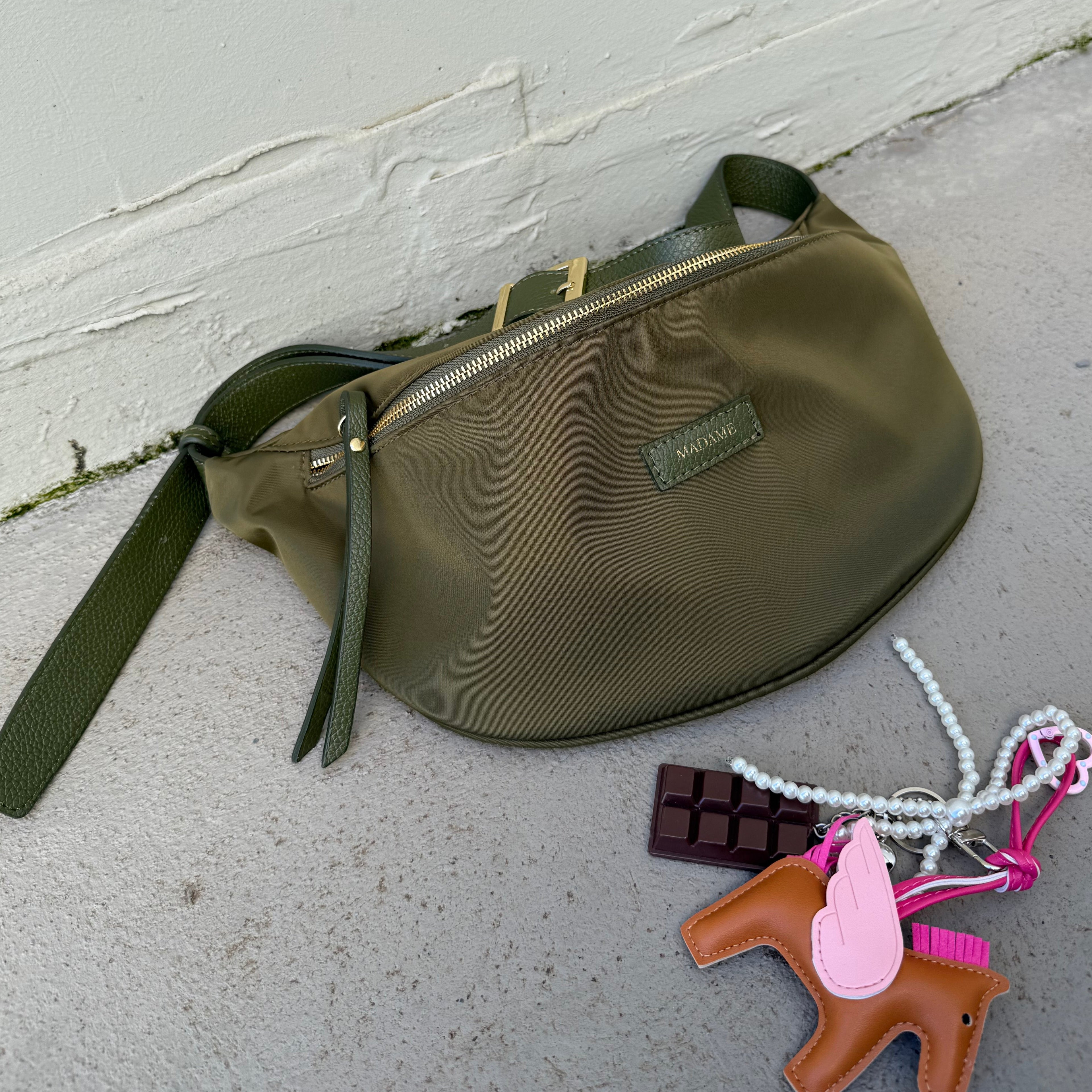 ROSE Crossbody Bag - VERDE MUSCHIO