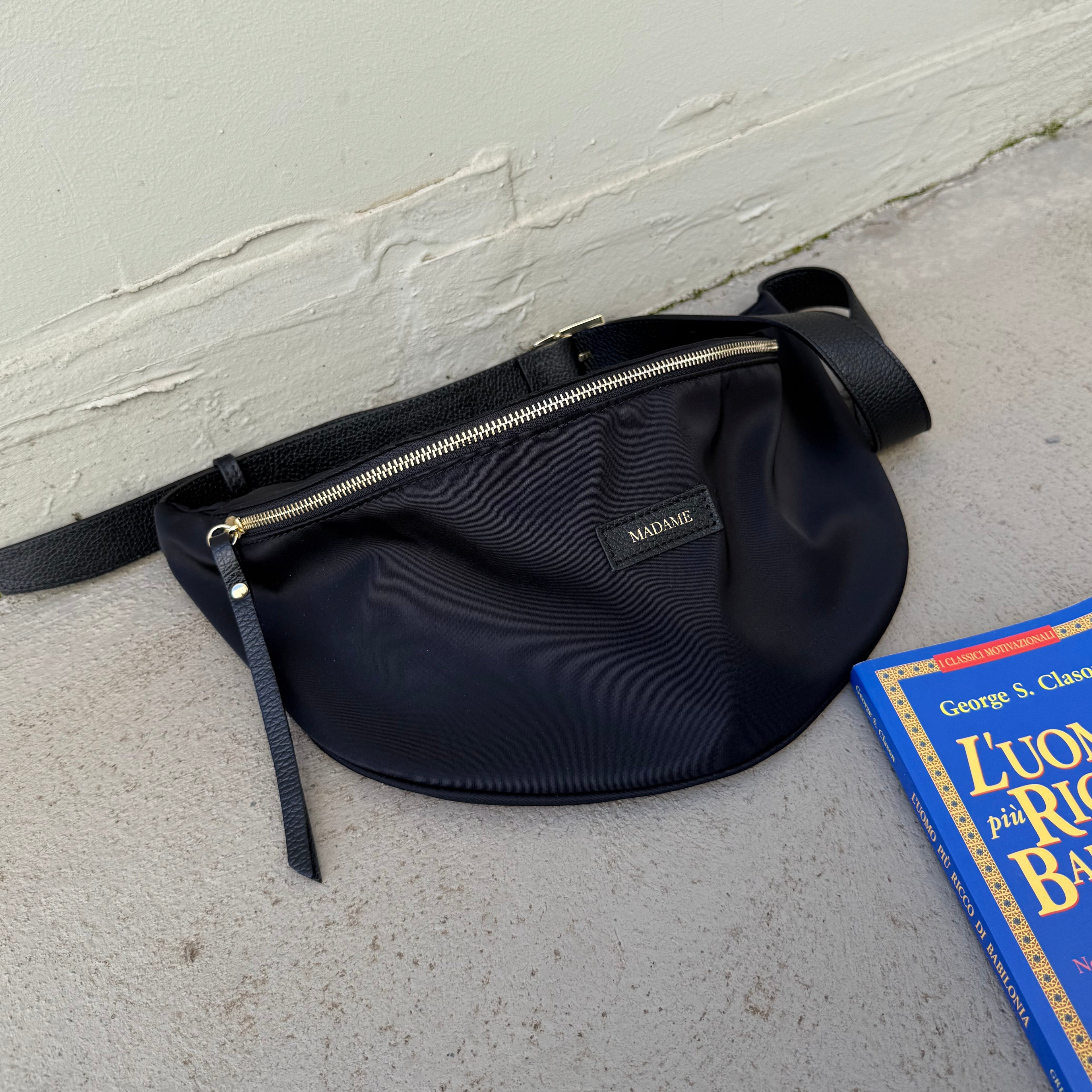 ROSE Crossbody Bag - NERO