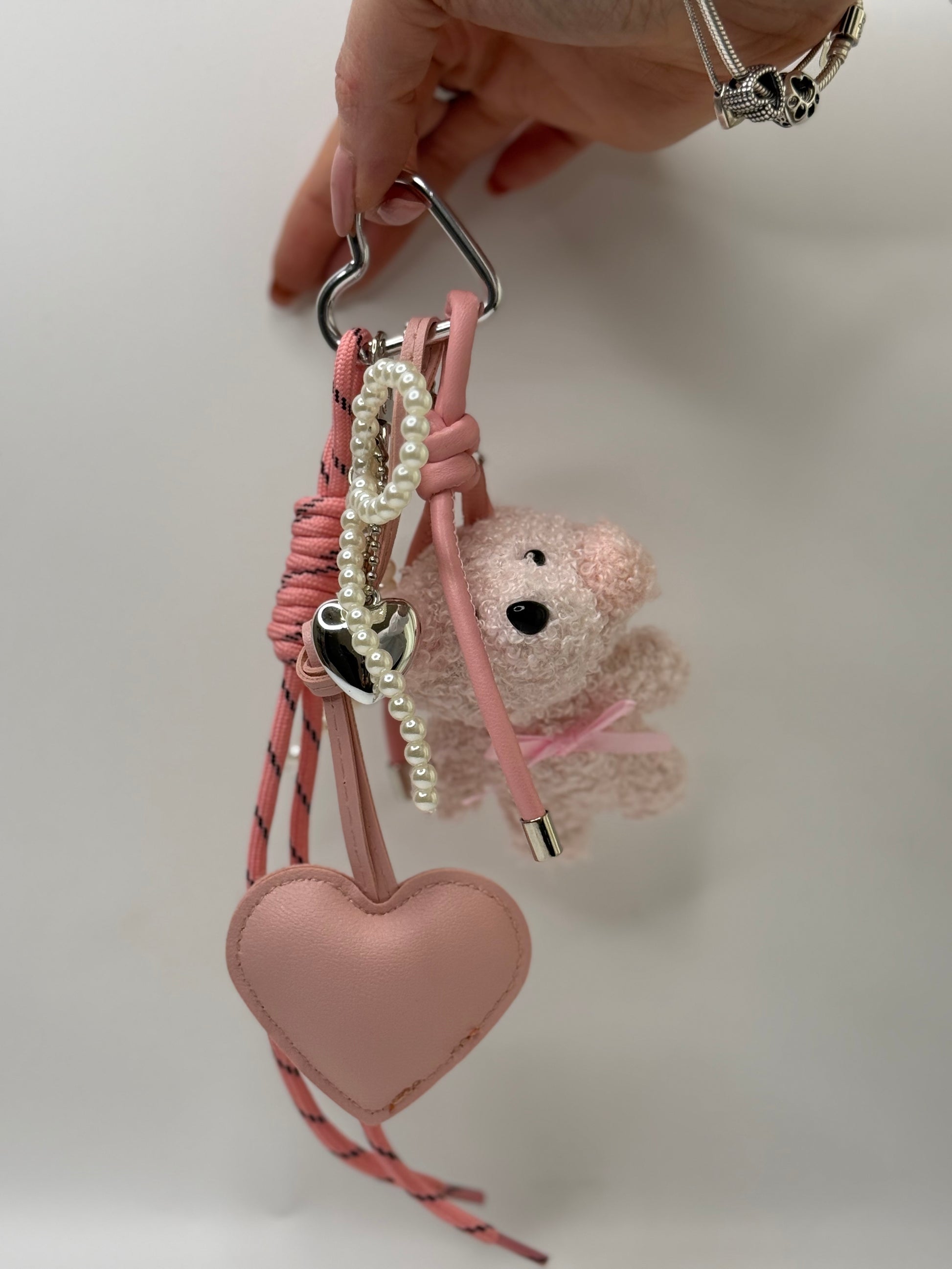 Charm Orsacchiotto Rosa
