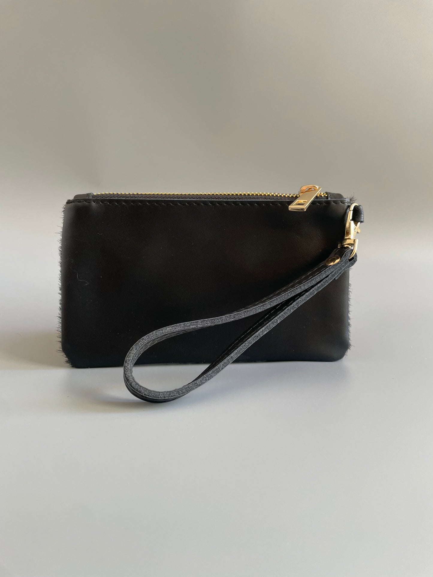 POCHETTE - Vera Pelle - Colore Nero