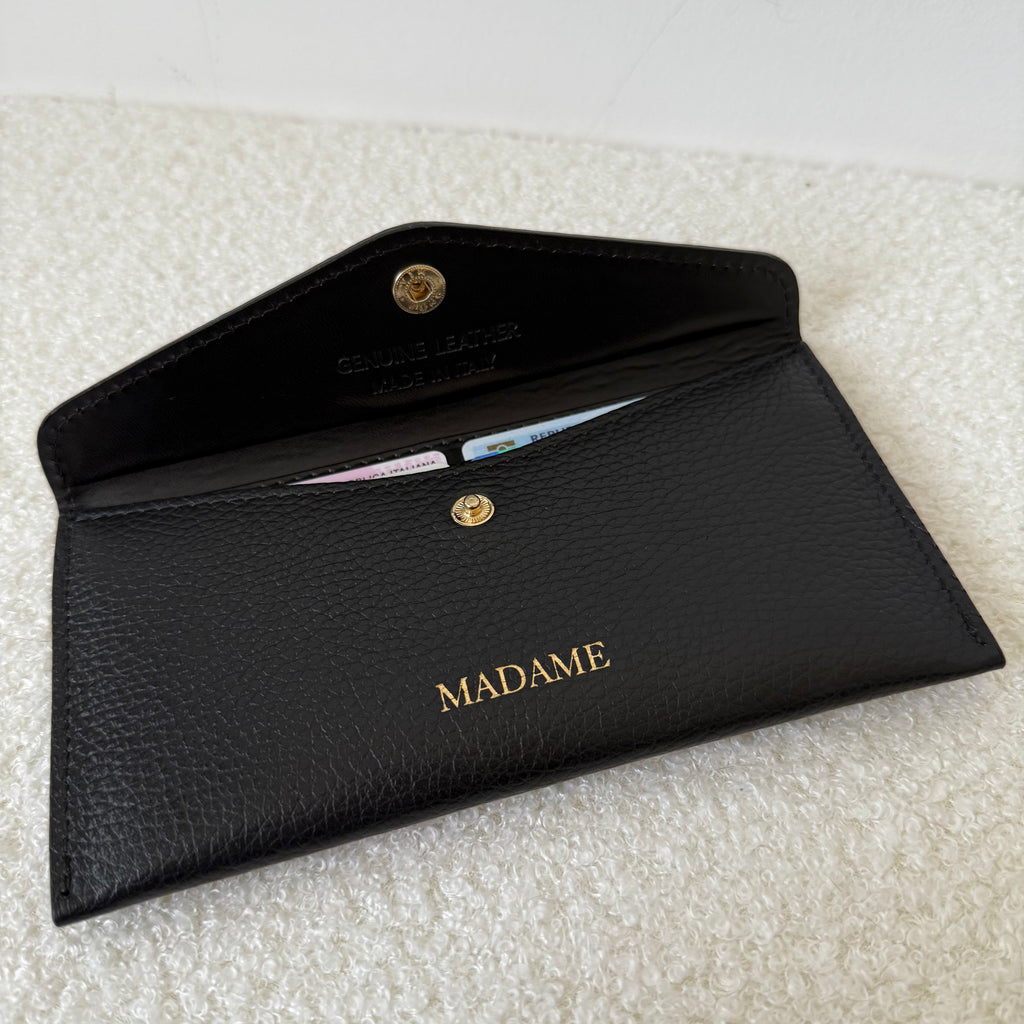 WALLET MADAME - Portafoglio in Pelle Morbida