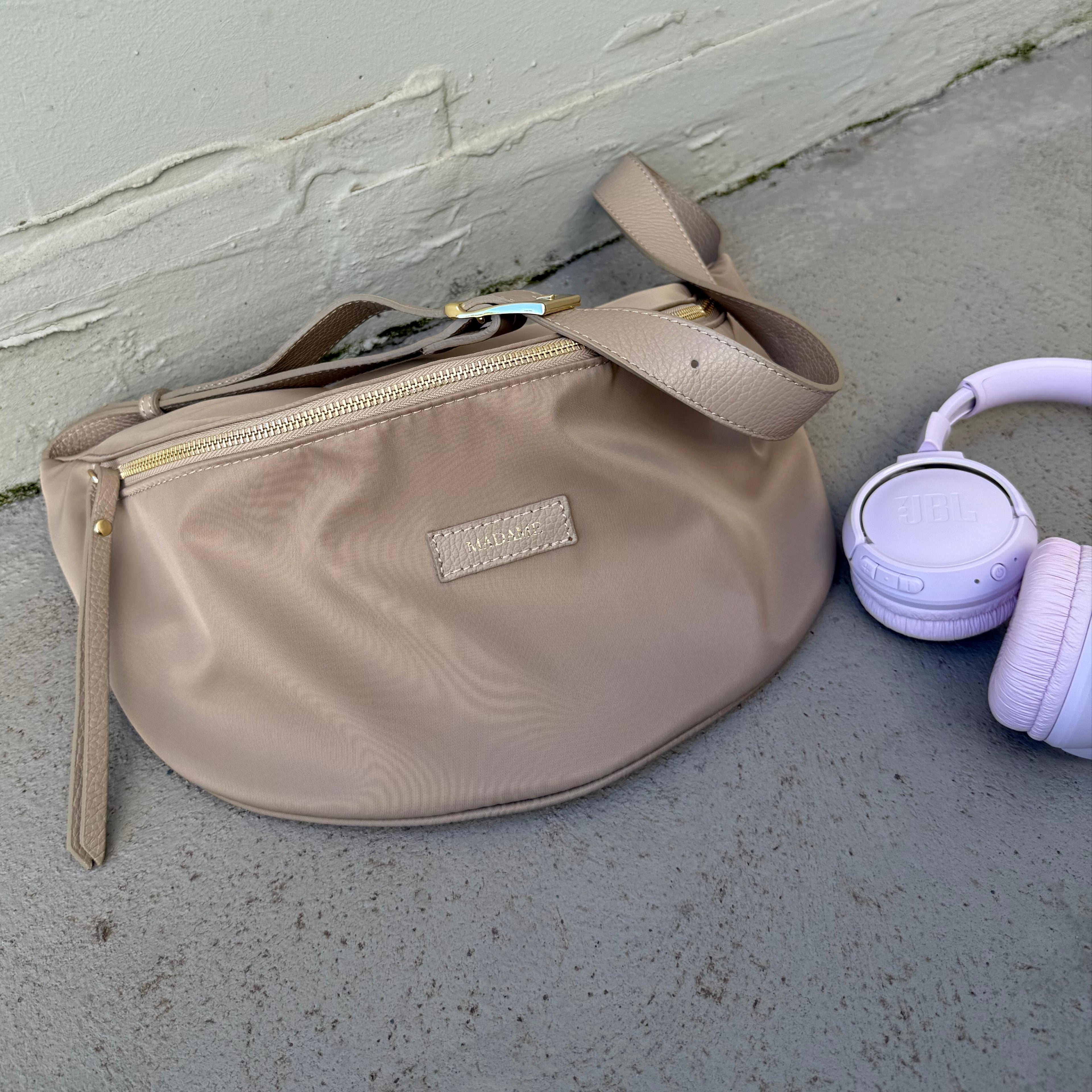 ROSE Crossbdy Bag - TAUPE
