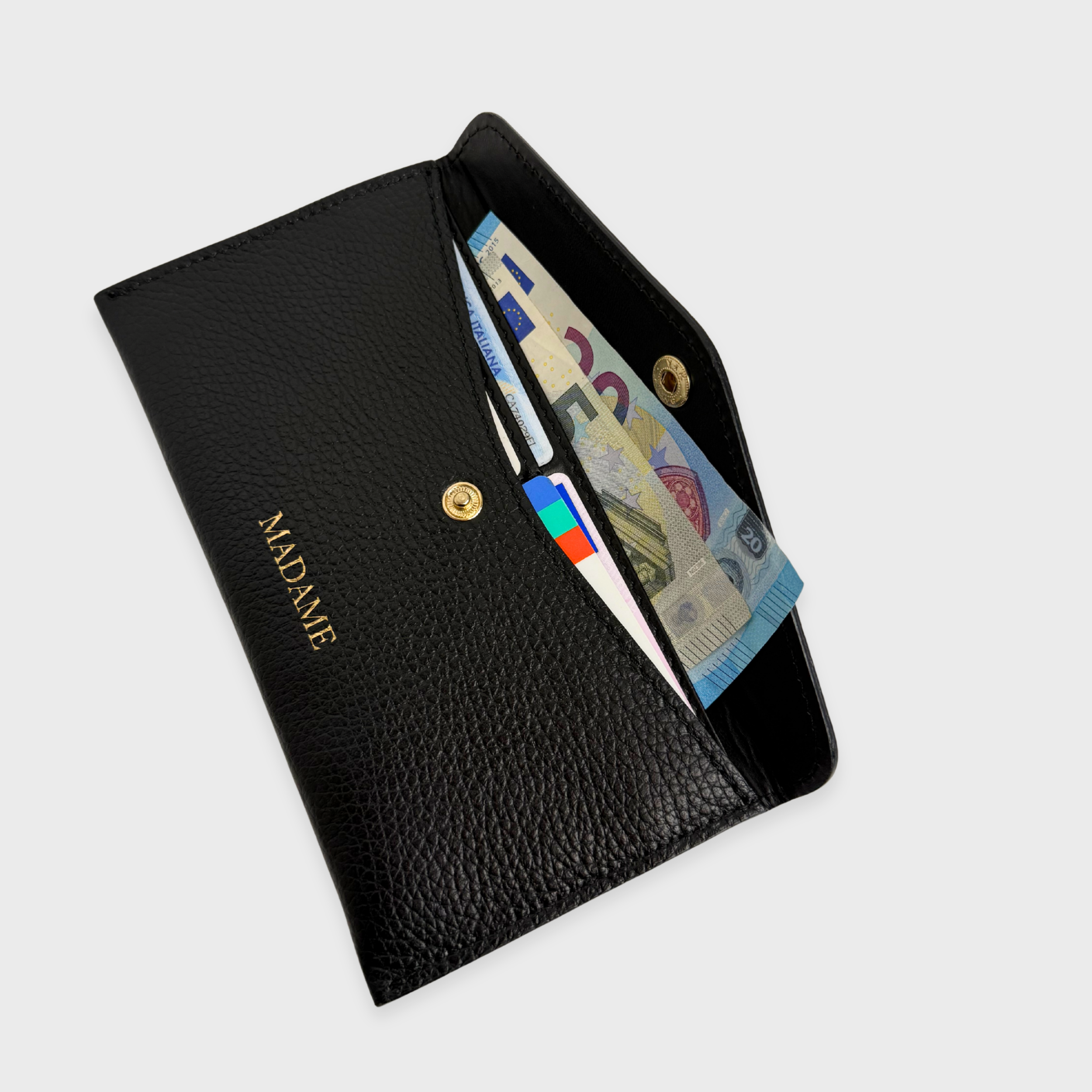 WALLET MADAME - Portafoglio in Pelle Morbida